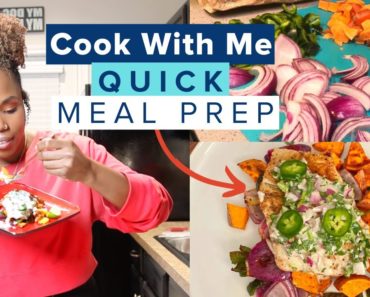 Cook With Me! Vegetarian Meal Prep + More