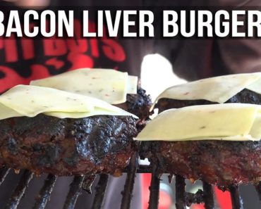 How to grill Beef Liver Bacon Onion Burgers