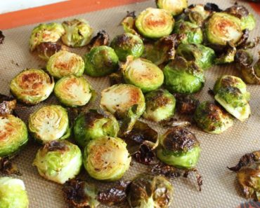 Duck Fat Roasted Brussels Sprouts