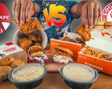 KFC vs Popeyes Family Meals