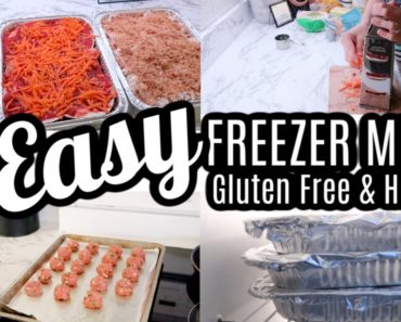 EASY FREEZER MEAL PREP | LARGE FAMILY MEALS