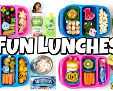 NEW LUNCH BOXES! NEW Fun Lunch Ideas