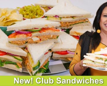 NEW! Party Idea No Mayo Club Sandwiches Recipe in Urdu