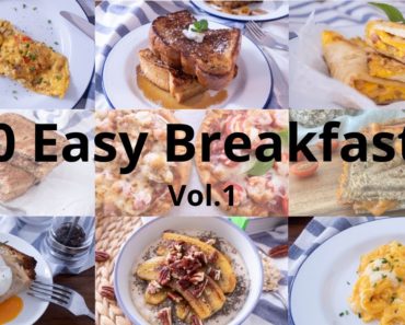 Top 10 Easy Breakfast | 10道簡易早餐｜Breakfast Recipes