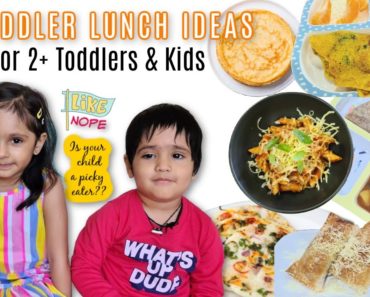 6 Lunch/Dinner Recipes (for 2+ toddlers & kids)