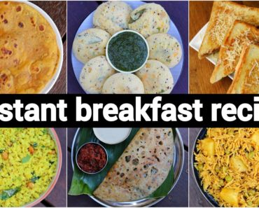 6 instant breakfast recipes
