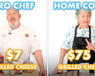 $75 vs $7 Grilled Cheese: Pro Chef & Home Cook