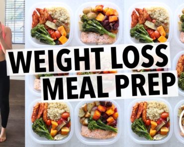 WEIGHT LOSS MEAL PREP FOR WOMEN (1 WEEK IN 1