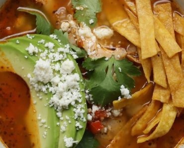 How To Make A Hearty Chicken Tortilla Soup • Tasty