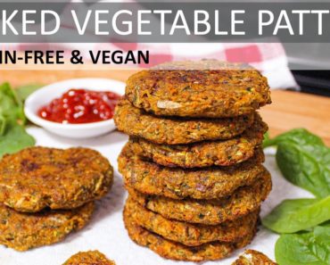 Baked Vegetable Patties Recipe (Vegan & Grain-free)