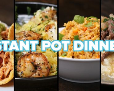4 Easy Instant Pot Dinners