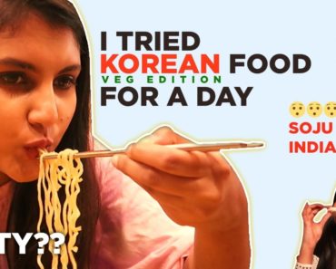 I tried VEG KOREAN FOOD for a DAY