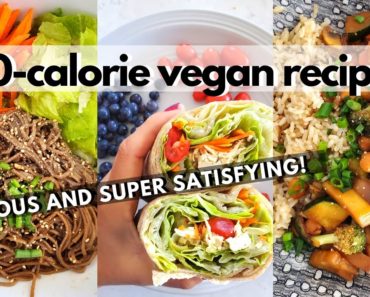 500 CALORIE VEGAN RECIPES (Healthy Low Calorie Vegan Meal Ideas)