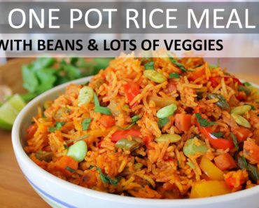 One Pot Rice Meal | Vegan Rice Recipe