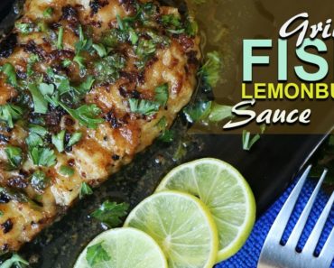 Pan Grilled Fish in Lemon Butter Sauce
