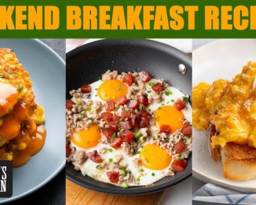 My go-to weekend breakfast recipes