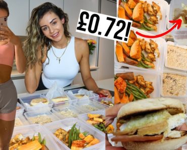 Healthy & Easy Meal Prep on a Budget UNDER £20