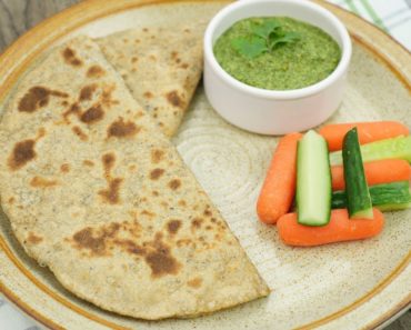Basil roti for Weight Loss Recipe By Healthy Food Fusion