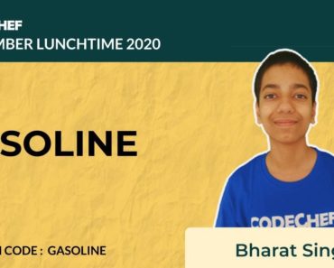 Gasoline (GASOLINE) | November Lunchtime 2020