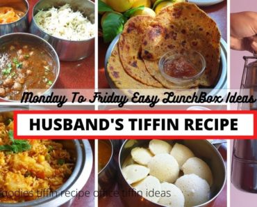 Husband’s Tiffin Recipe