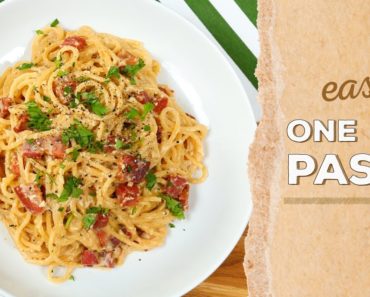 3 EASY One Pot Pasta Recipes