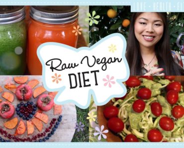 What do raw vegans eat in a day? DIY Raw