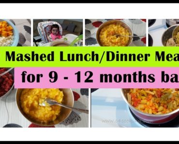 10 Mashed meals for 9