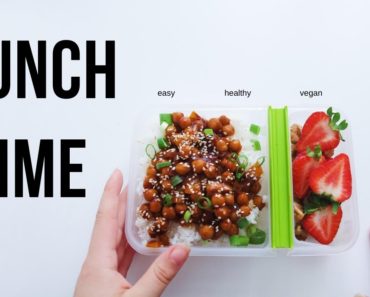 Vegan Lunch Ideas for School/Work (no need to reheat)