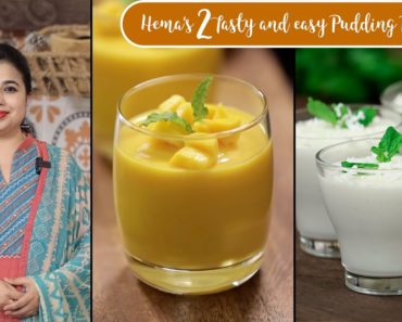 Easy 2 Pudding Recipes | Mango Pudding