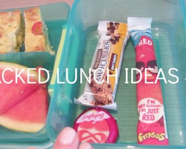 PACKED LUNCH IDEAS #3