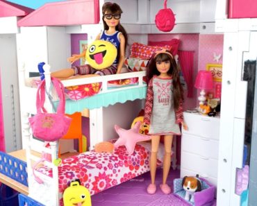 Barbie Twin Sisters Bunk Bed Morning Routine