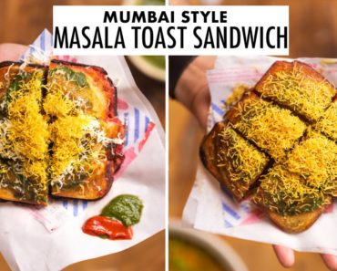 Mumbai Style Masala Toast Sandwich | Street Style