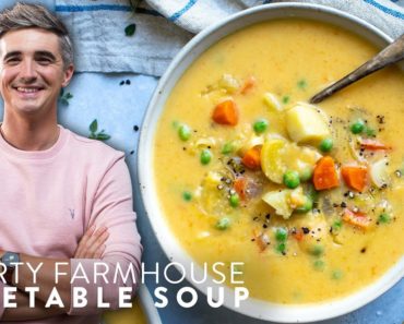 THE VEGETABLE SOUP! Irish Farmhouse Vegetable Soup Recipe!