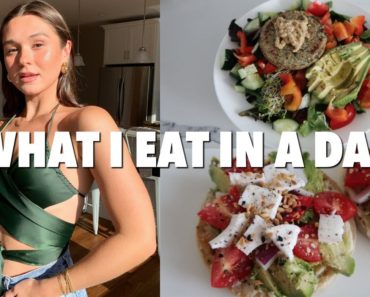 WHAT I EAT IN A SUMMER DAY: Easy & Healthy