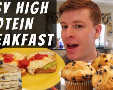3 HIGH PROTEIN BREAKFAST Recipes to Build Muscle