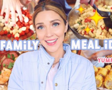 BIG FAMILY MEAL IDEAS! \ Cook With Us for our