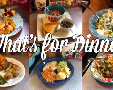 What’s for Dinner?| Easy & Budget Friendly Family Meal Ideas|