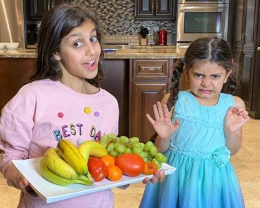 Deema teaches Sally to eat healthy food and exercise