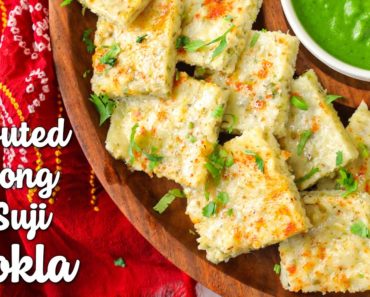 Healthy Sprouted Moong n Suji Dhokla