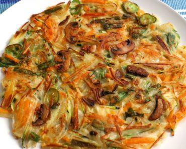 Vegetable Pancake (Yachaejeon: 야채전)