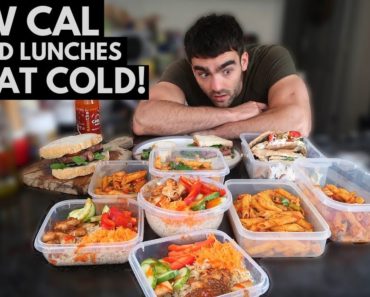 EASY packed lunch ideas to eat cold