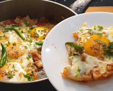Eggs With Potatoes And Tomatoes
