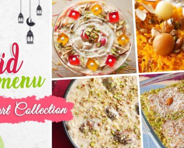 Eid Dessert Menu Collection By Food Fusion