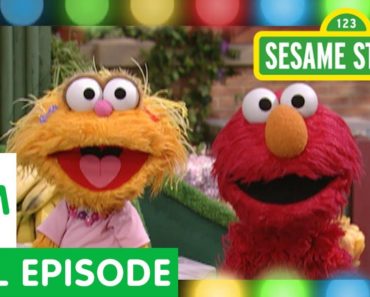 Elmo and Zoe Play the Healthy Food Game