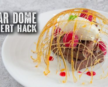 5 Minute Sugar Dome Dessert Hack