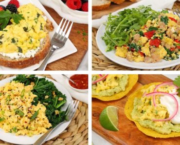 4 Healthy Scrambled Egg Recipes