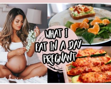 WHAT I EAT IN A DAY PREGNANT