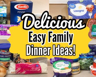 5 Tasty Family Meals! | What’s For Dinner?