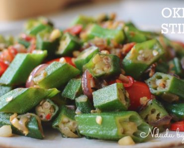HOW TO STIR FRY OKRA PERFECTLY ️ A TASTY AND