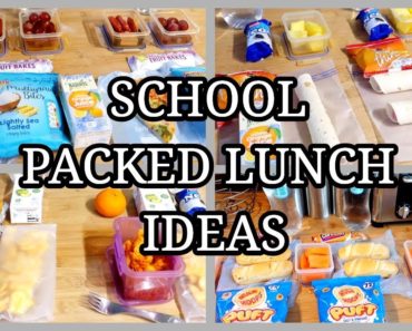 PACKED LUNCHES OF THE WEEK ~ SCHOOL LUNCH BOX IDEAS